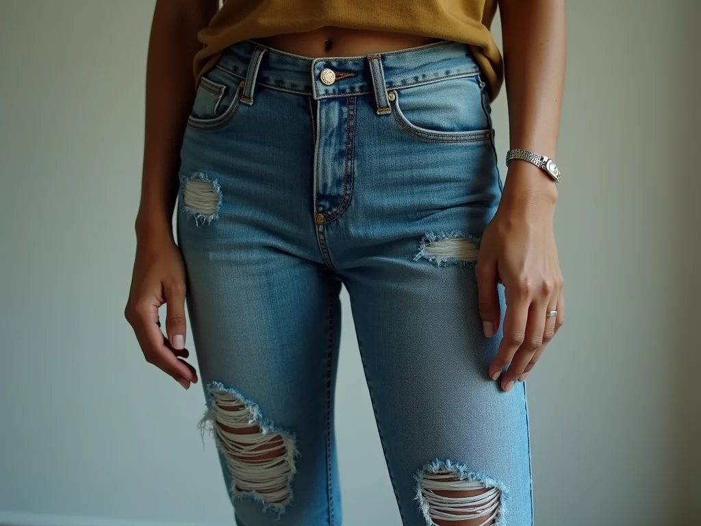 Calça Jeans Rasgada: 5 Maneiras de Usar em 2026 Calça Jeans Rasgada: 5 Maneiras de Usar em 2026