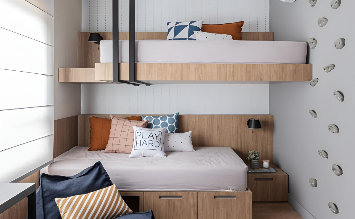 cama suspensa