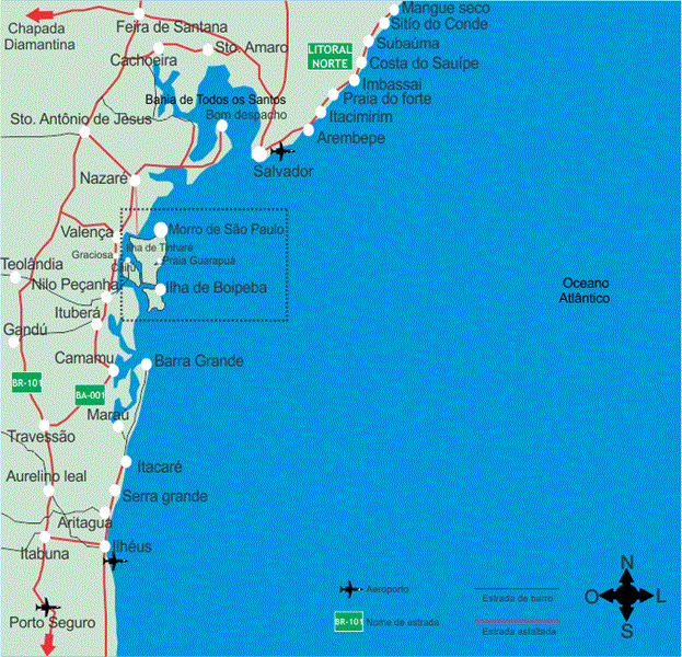 cidades litoraneas do sul da bahia