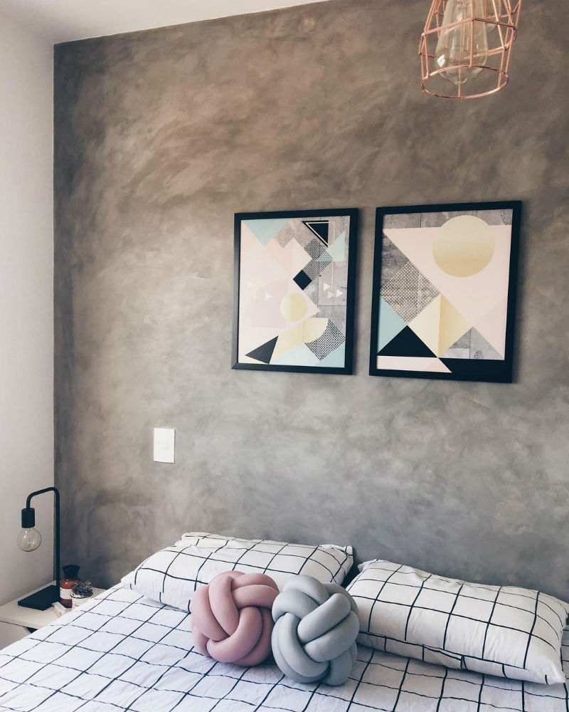 Como Fazer Cimento Queimado na Parede do Quarto: Guia Completo