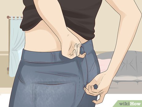 como ajustar calça jeans na cintura