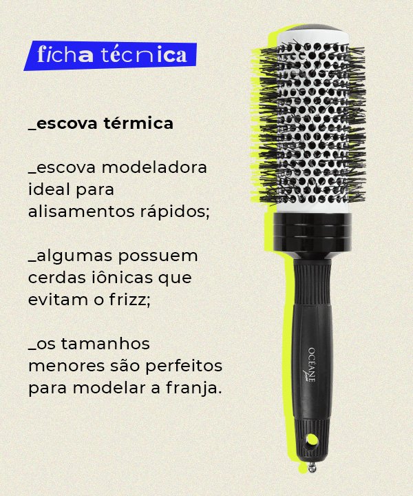 como escolher a escova de cabelo certa