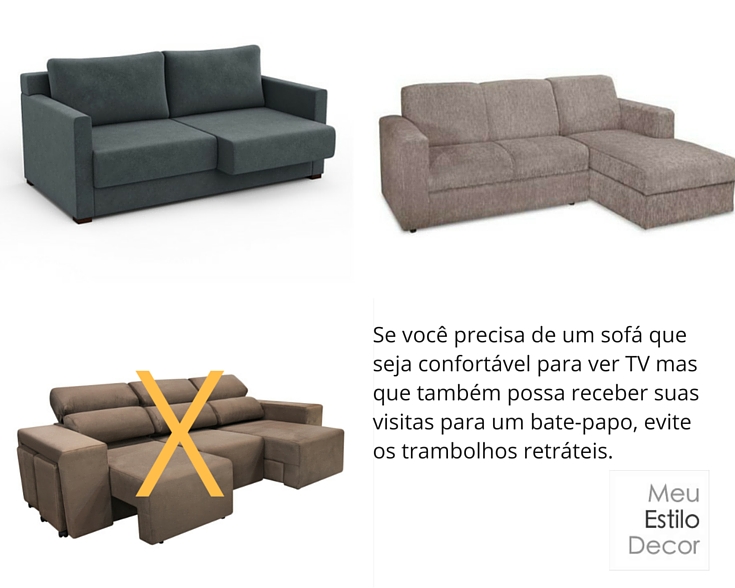 como escolher o sofá ideal