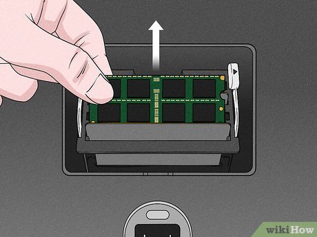 como instalar memoria ram notebook