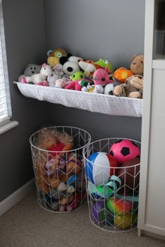 como organizar brinquedos