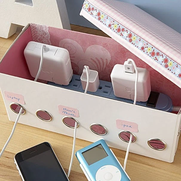 Otimize suas Gavetas: Métodos Simples para Guardar Carregadores e Cabos