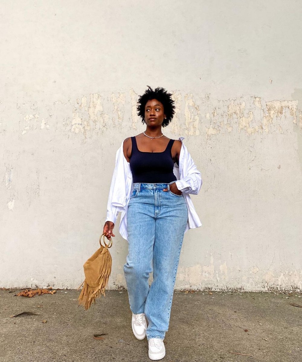 como usar camisa branca feminina
