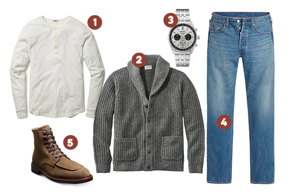 5 Combinações Infalíveis com Camiseta Henley para o Dia a Dia