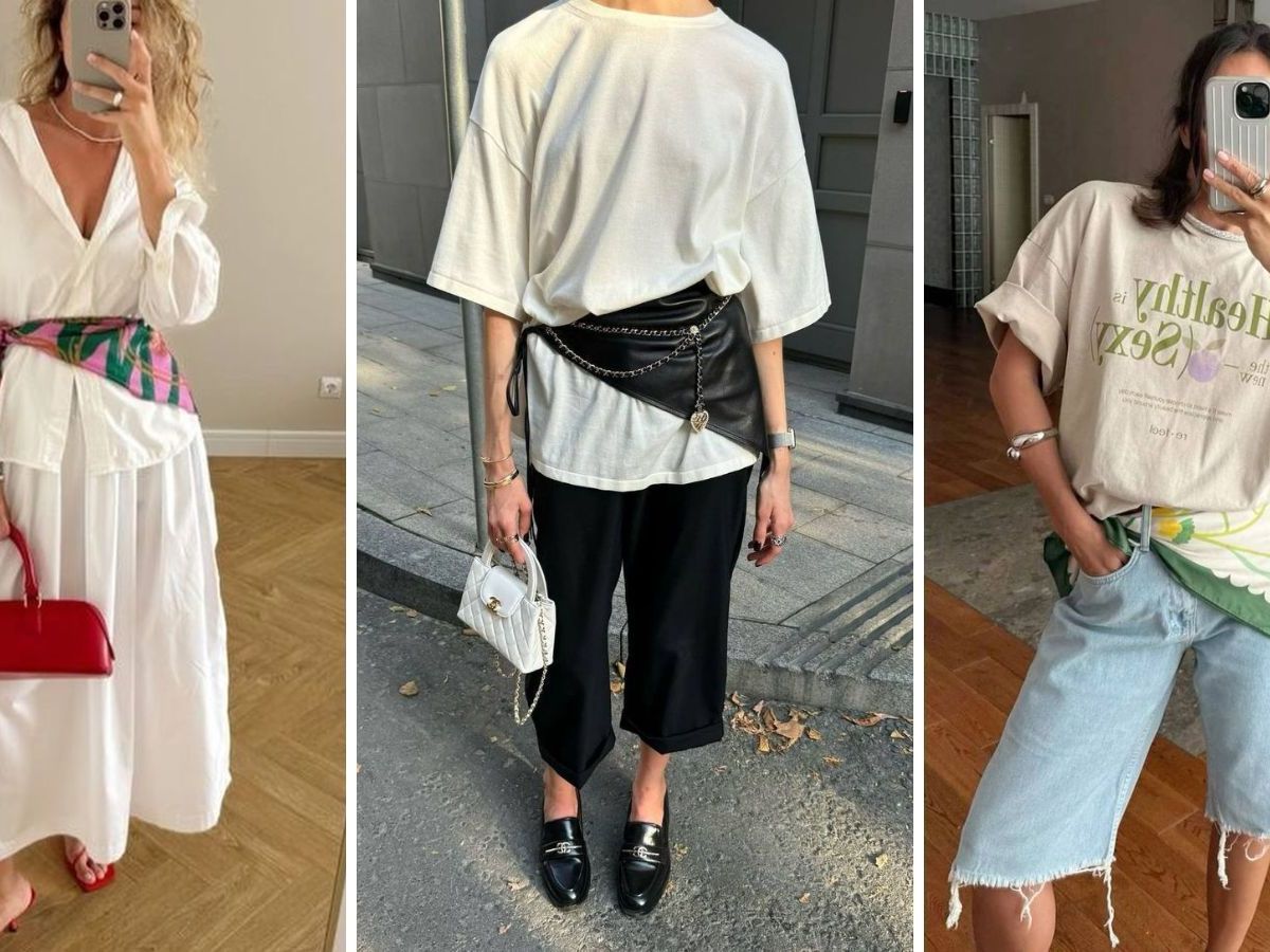 Lenço como Cinto: 5 Ideias de Looks para Cada Ocasião