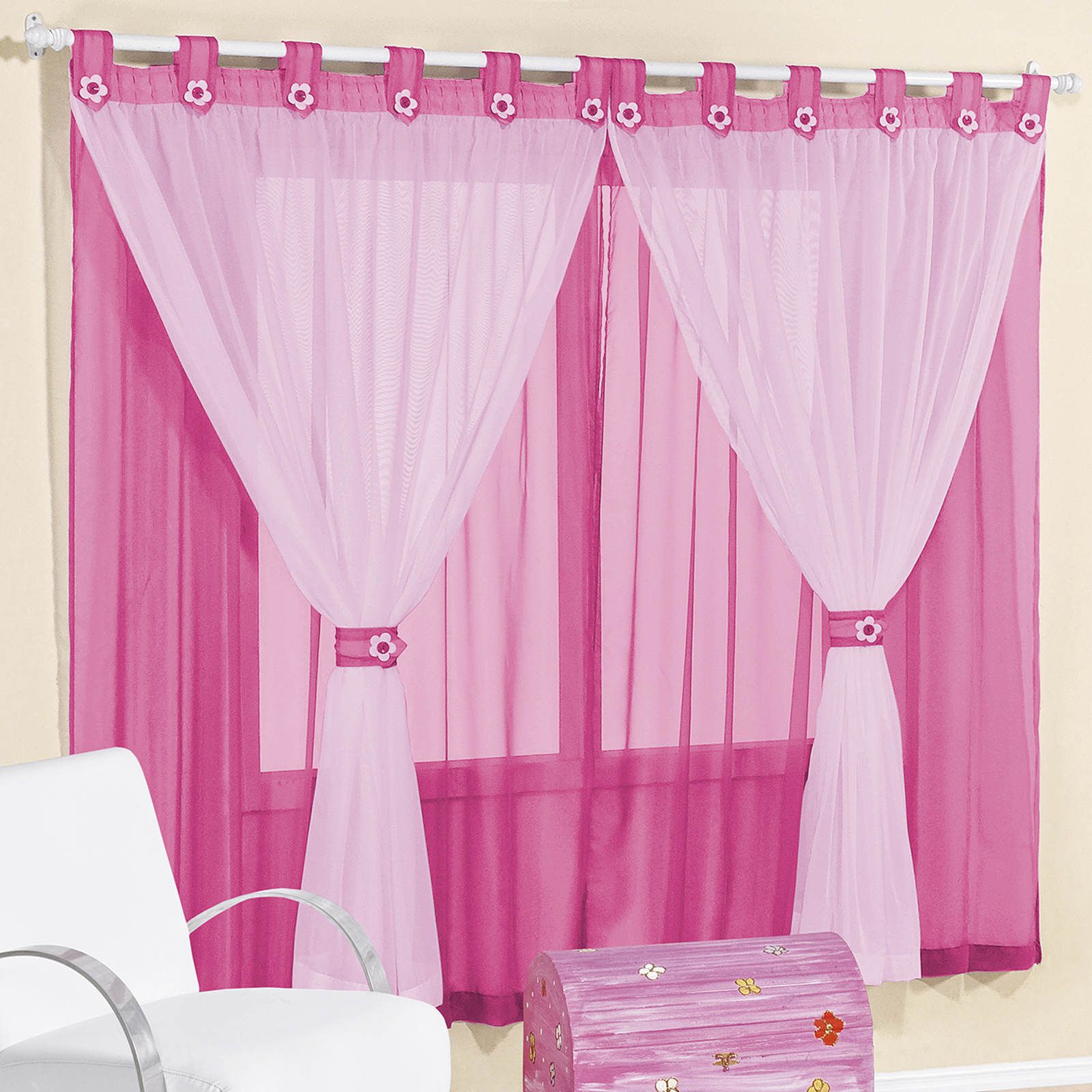 cortina para quarto pequeno