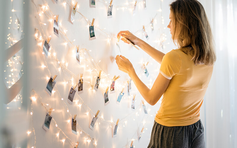 DIY: Como Fazer um Varal de Fotos Econômico e Criativo