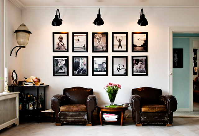 decoração com fotos