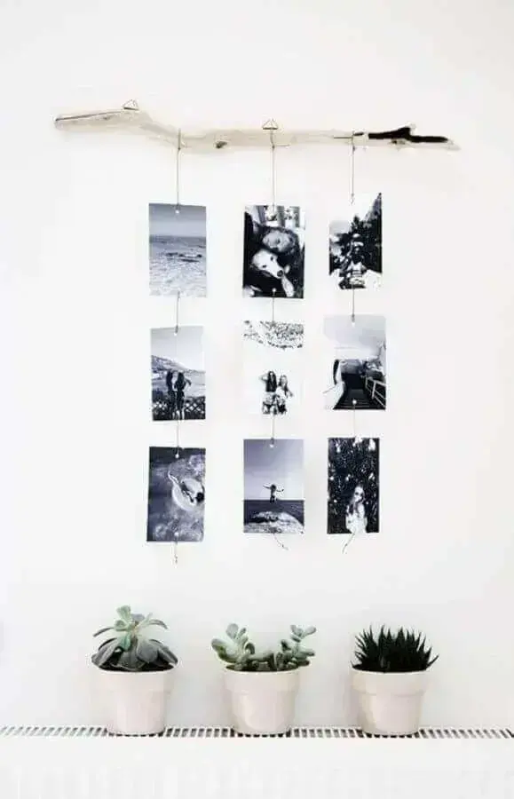 decoração com fotos