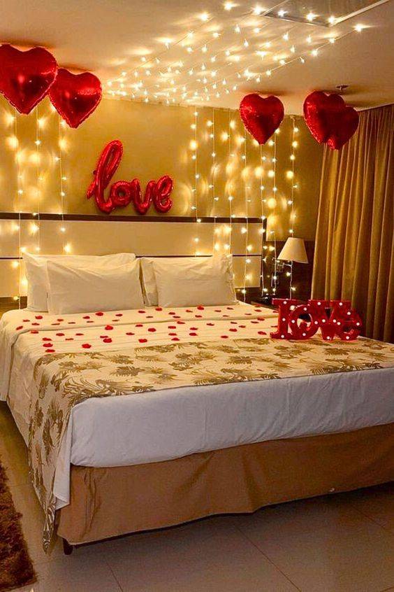 10 Ideias Criativas para Decorar o Quarto no Dia dos Namorados