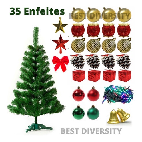 Decoração de Natal sustentável: Use elementos naturais na sua mini árvore