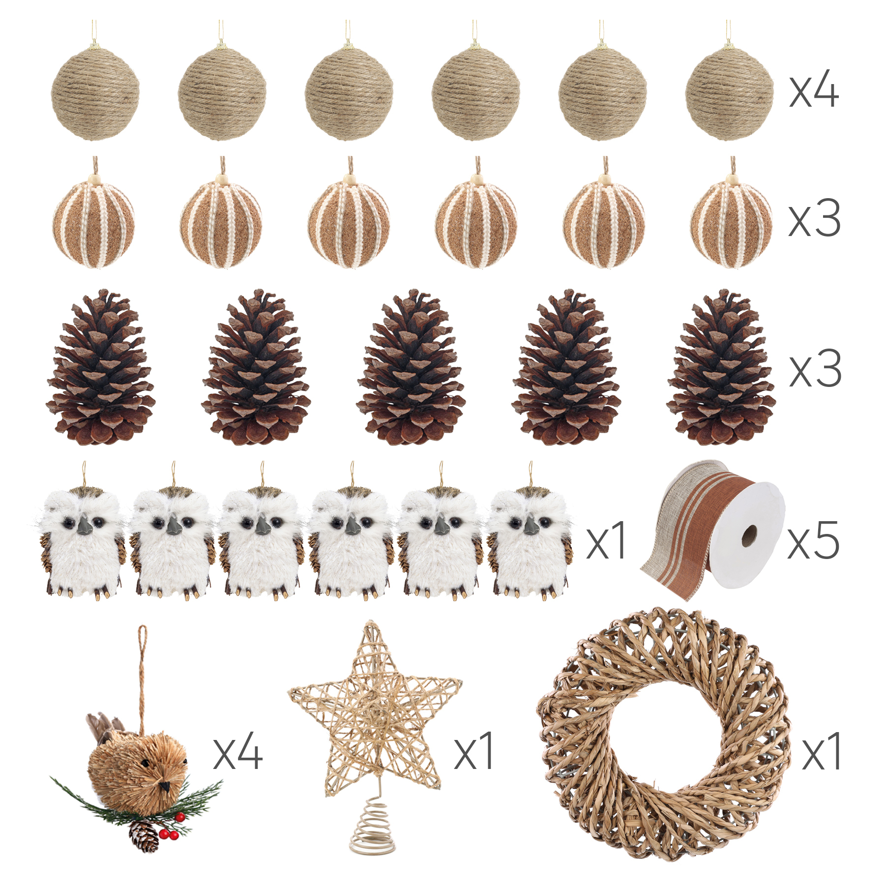 Além da Árvore: Ideias de Decoração Rústica para Cada Canto da Casa no Natal