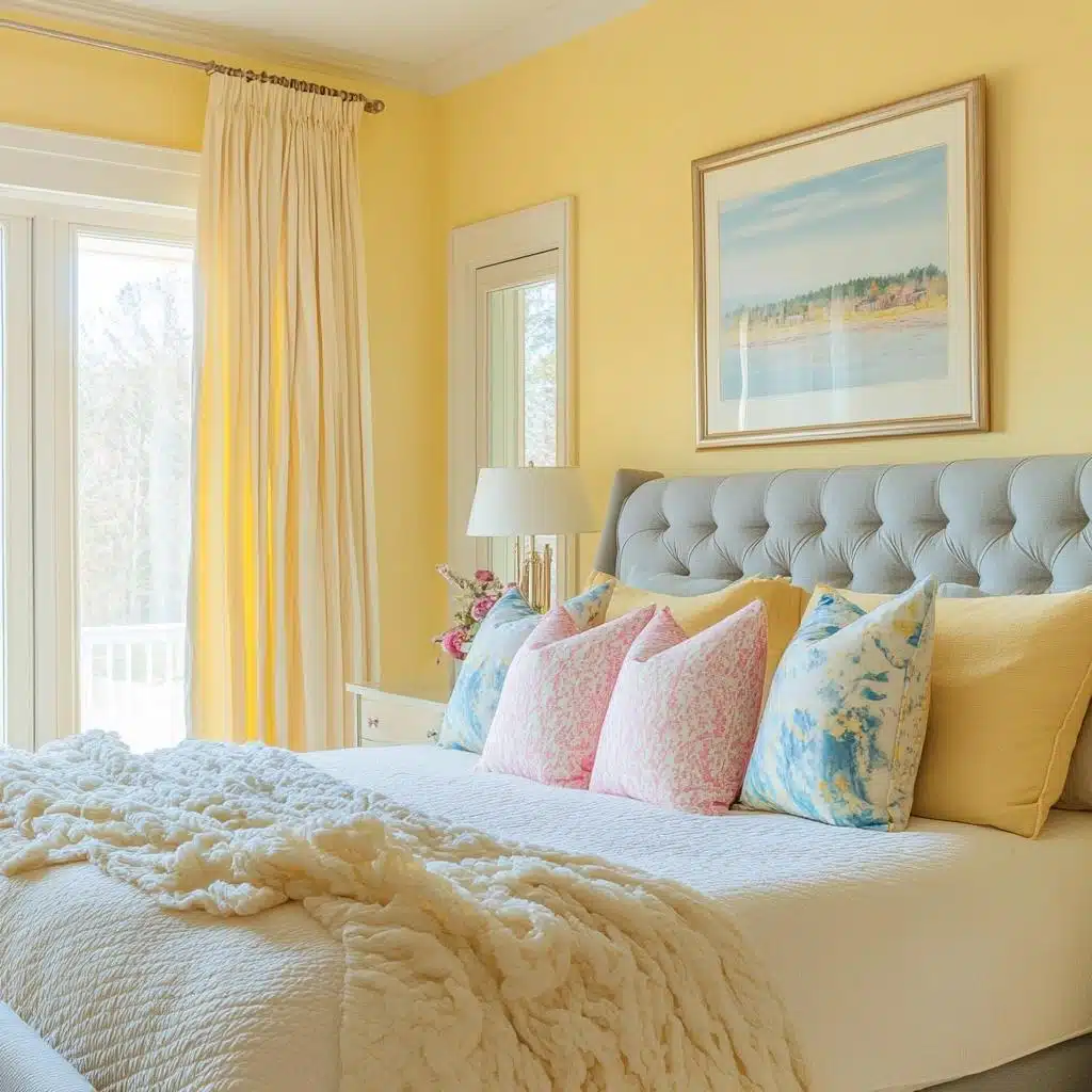 decoração de quarto amarelo