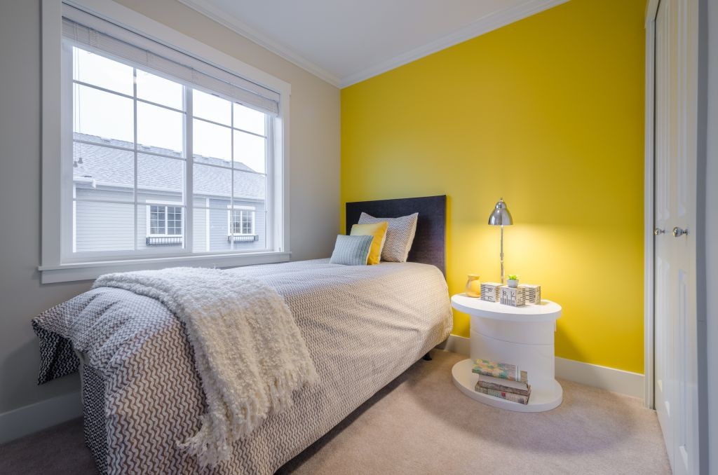 decoração de quarto amarelo