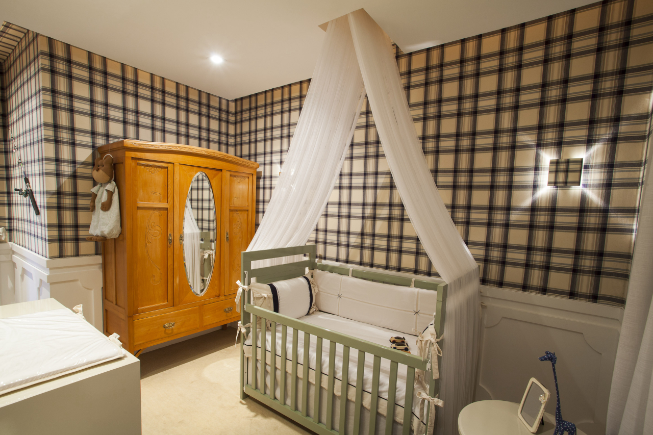 decoração de quarto clássico