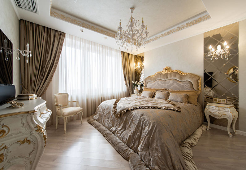 decoração de quarto clássico