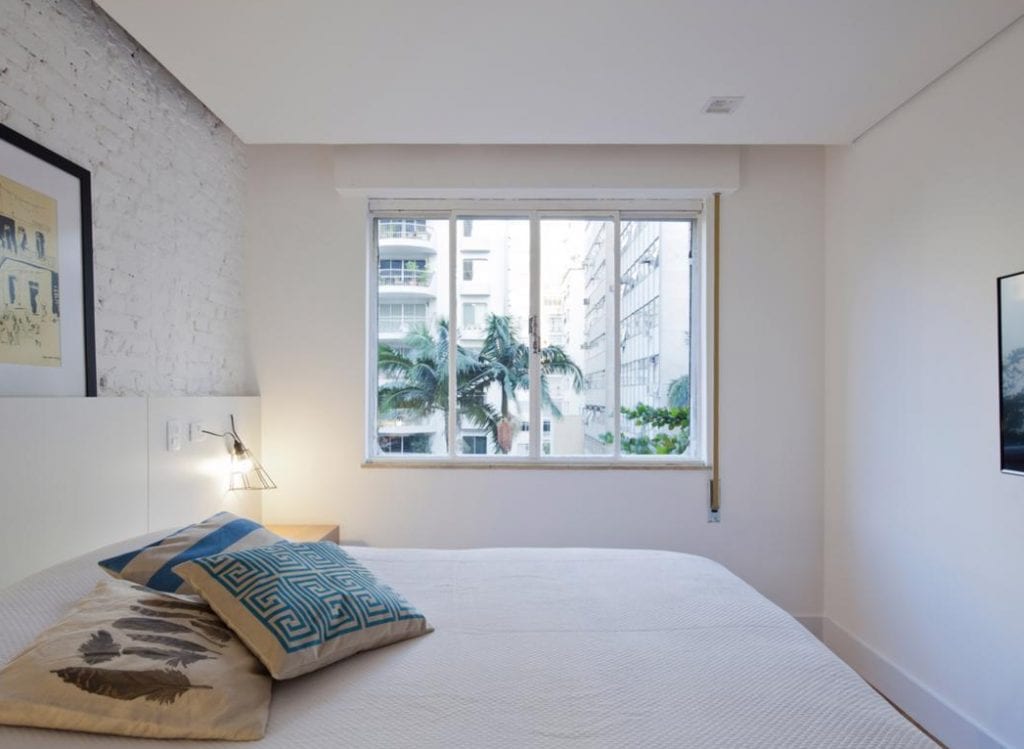 decoração de quarto com janelas de alumínio