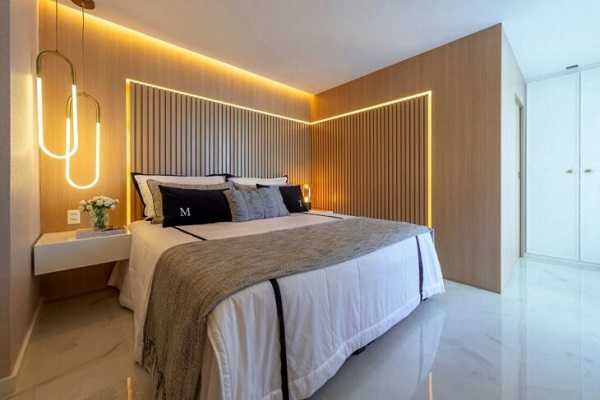 DIY: Instale fitas de LED na cabeceira da cama e transforme seu ambiente