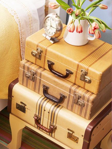 10 Ideias Inovadoras para Usar Malas Vintage na Decoração da Sala