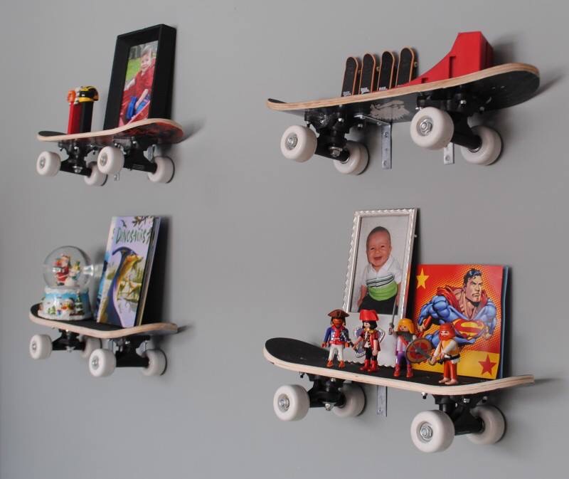 Além do Skate: Elementos Essenciais para um Quarto com Estilo Urbano