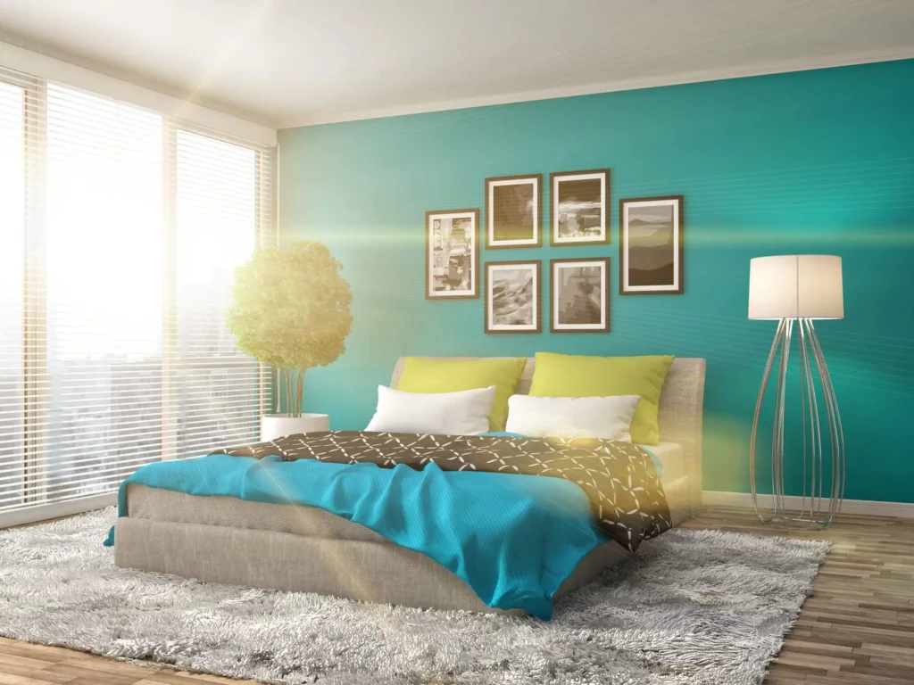 Paredes de Destaque: Transforme Seu Quarto com um Toque de Cor