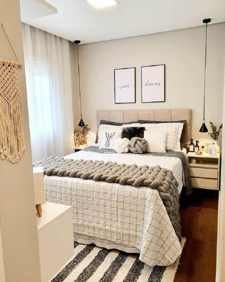 Do Planejamento à Execução: Decorando um Quarto de Casal Pequeno com Baixo Custo