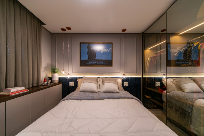 Iluminação Estratégica: Como Transformar seu Quarto Pequeno em um Refúgio Aconchegante