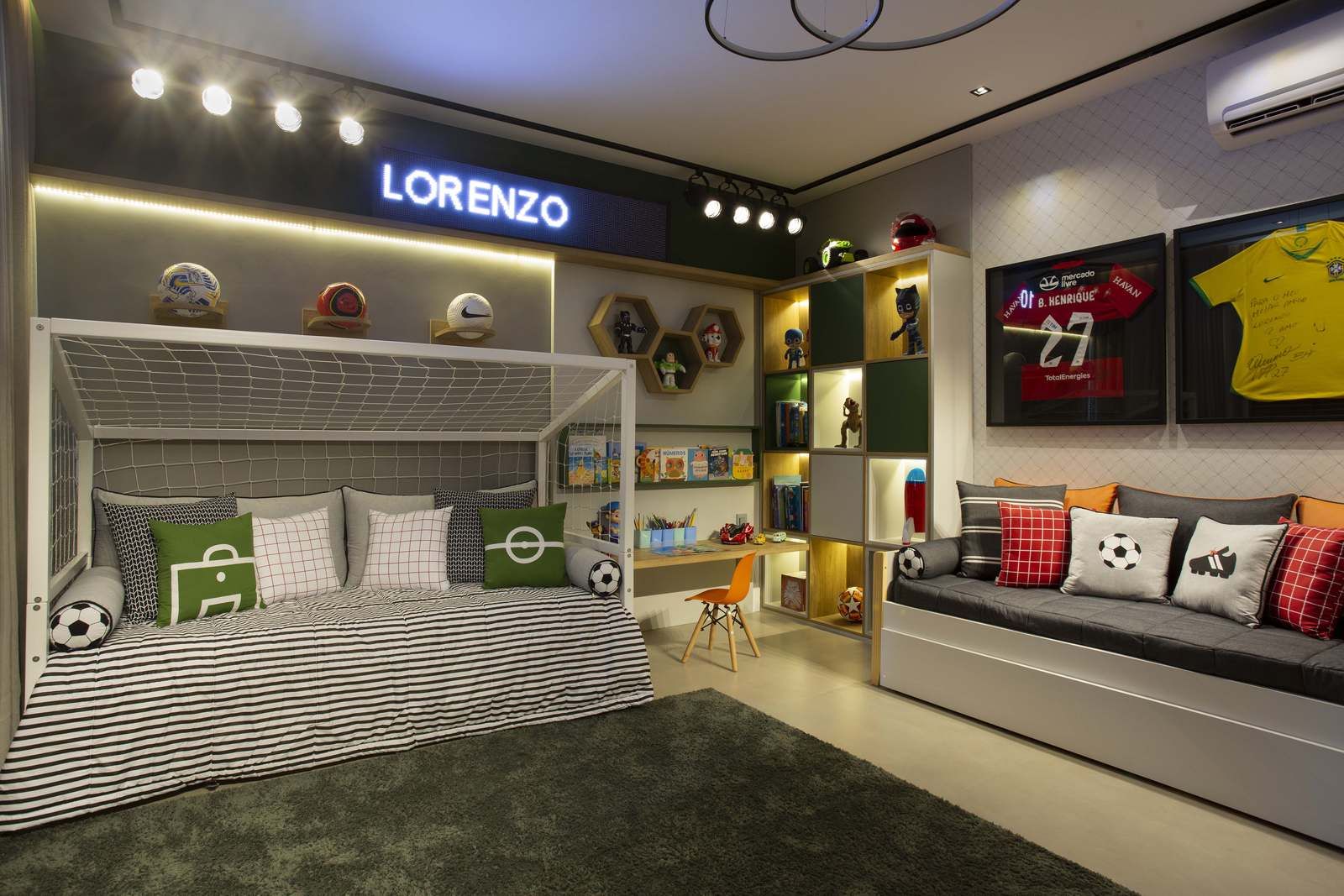 Quarto de Futebol para Adolescentes: Dicas de Design Moderno