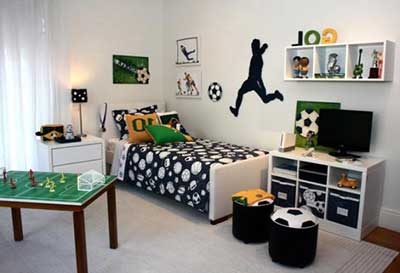 Como Escolher a Iluminação e Texturas Certas para o Quarto de Solteiro Masculino