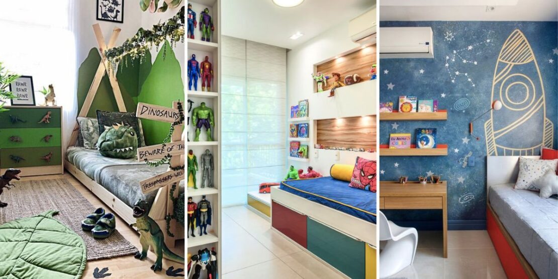 Como Escolher a Iluminação e Texturas Certas para o Quarto de Solteiro Masculino