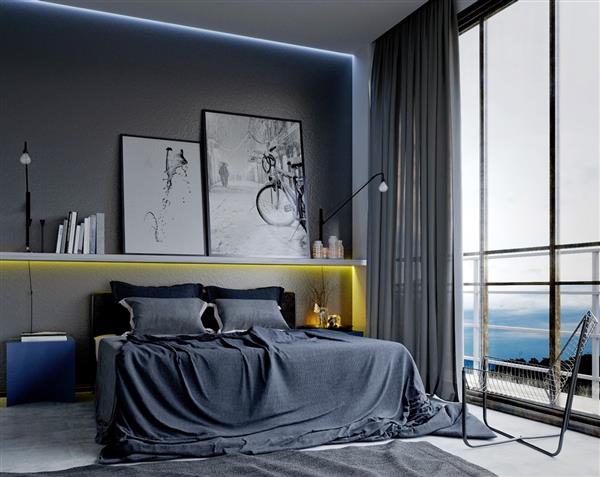 Guia Completo de Iluminação para Quarto Masculino Moderno