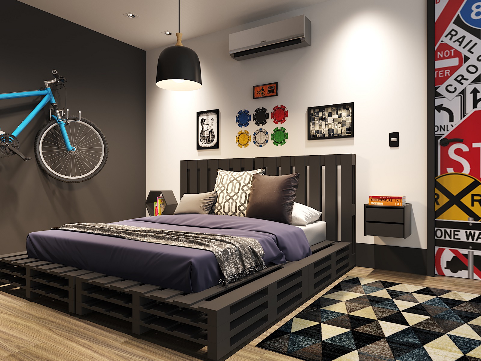 Como Criar um Home Office Funcional em Quarto Masculino Pequeno