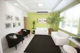 decoração de sala de espera