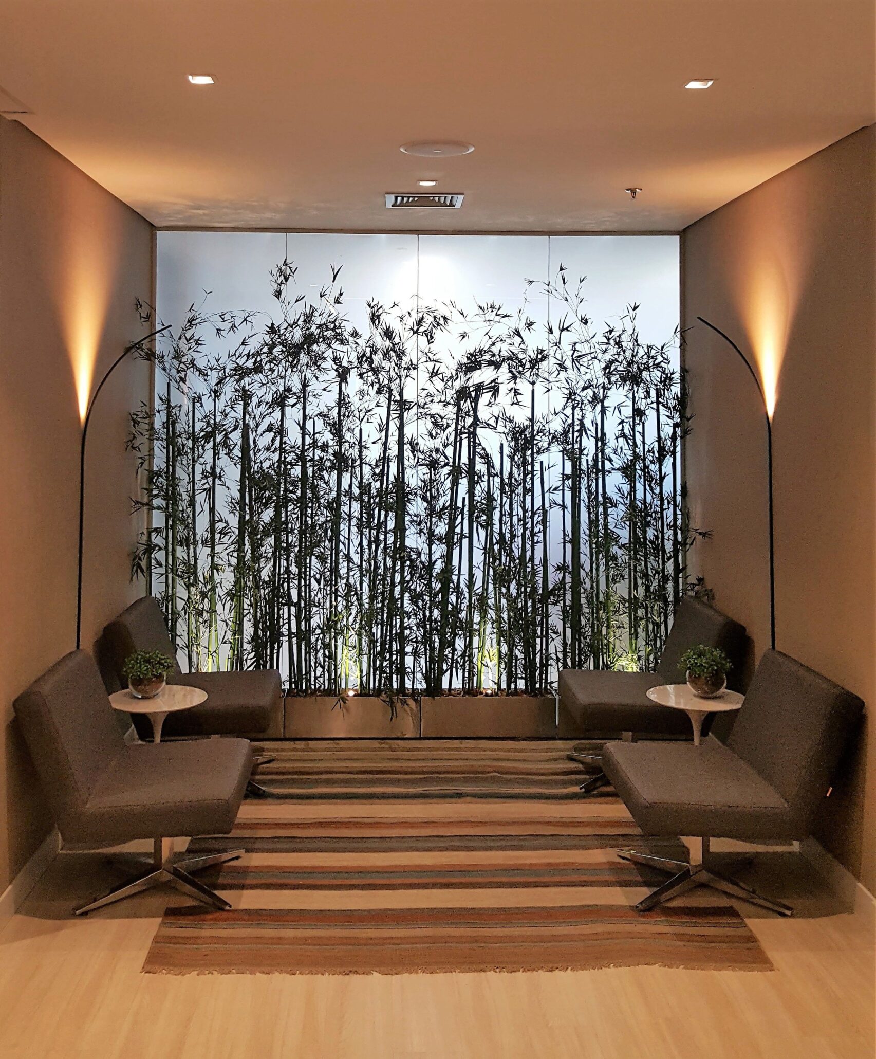 decoração de sala de espera