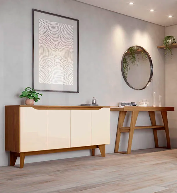 decoração de sala de jantar moderna