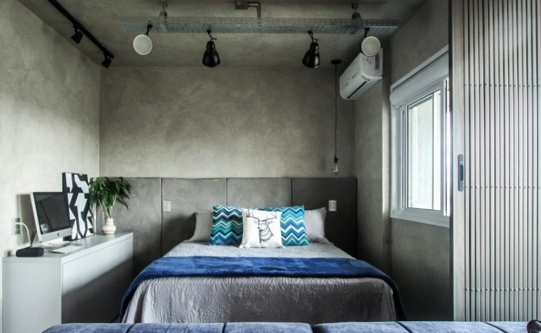 Cores e Iluminação: Como Escolher para seu Quarto Estilo Industrial