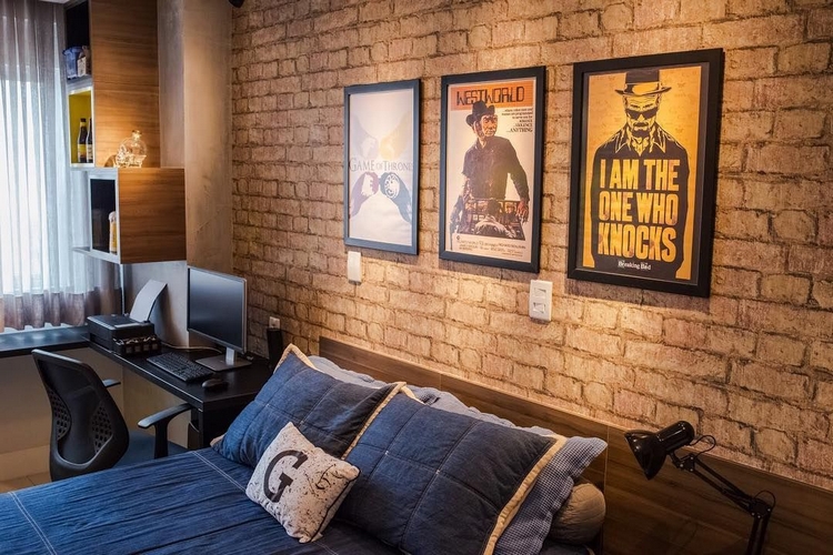 Decoração Industrial Barata: Dicas para um Quarto Masculino Estiloso