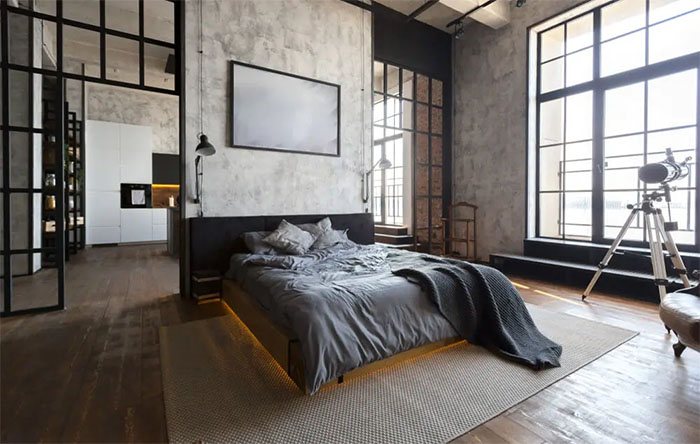 Móveis e Acessórios: O Que Não Pode Faltar no Quarto Industrial