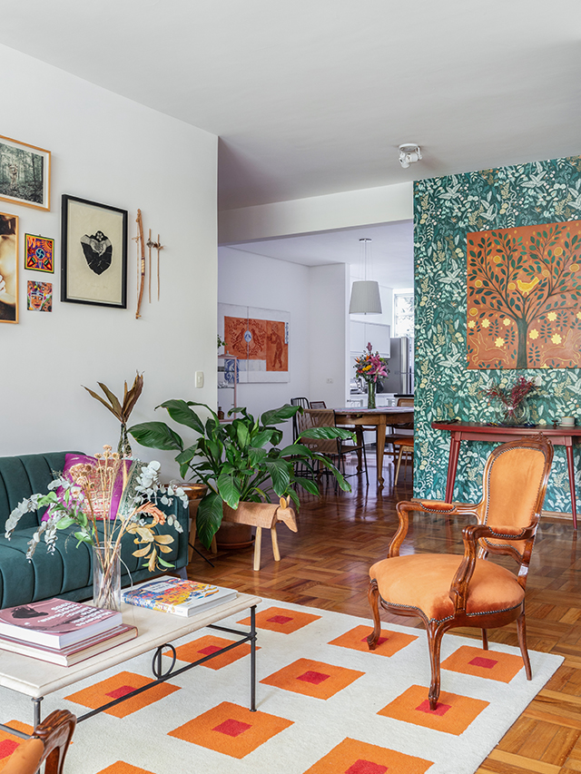 decoração maximalista