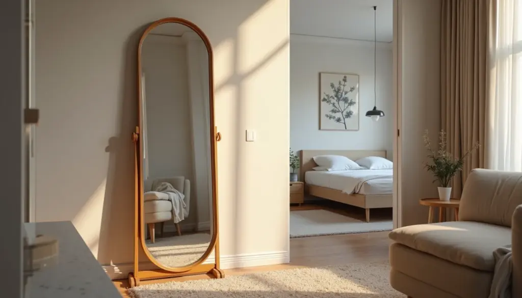 Espelho De Chão Para Quarto: 5 Dicas Para Valorizar Seu Espaço Espelho De Chão Para Quarto: 5 Dicas Para Valorizar Seu Espaço