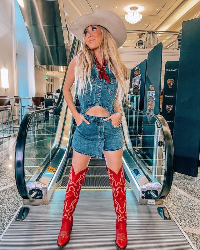 ideias de looks country feminino para rodeio
