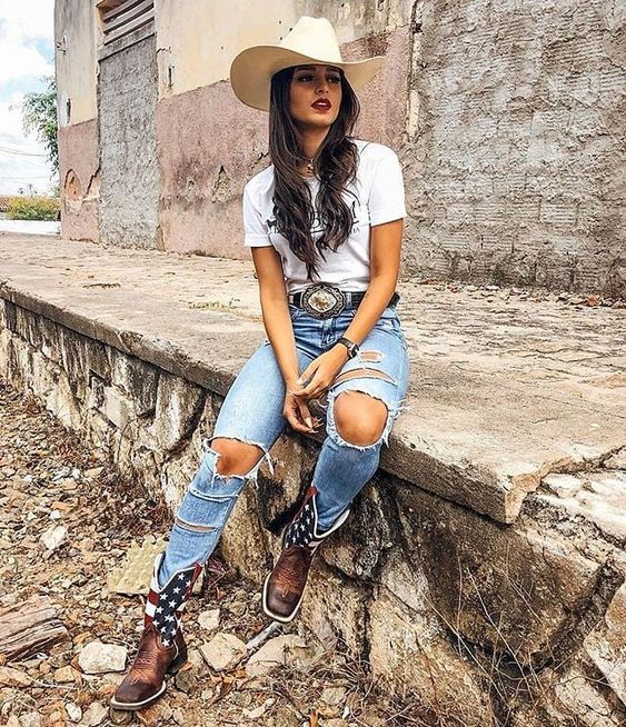 como não errar no estilo country feminino