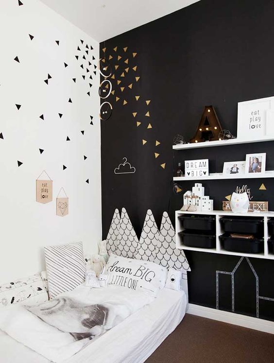 fotografias em preto e branco quarto