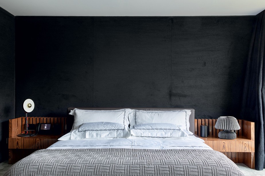 fotografias em preto e branco quarto