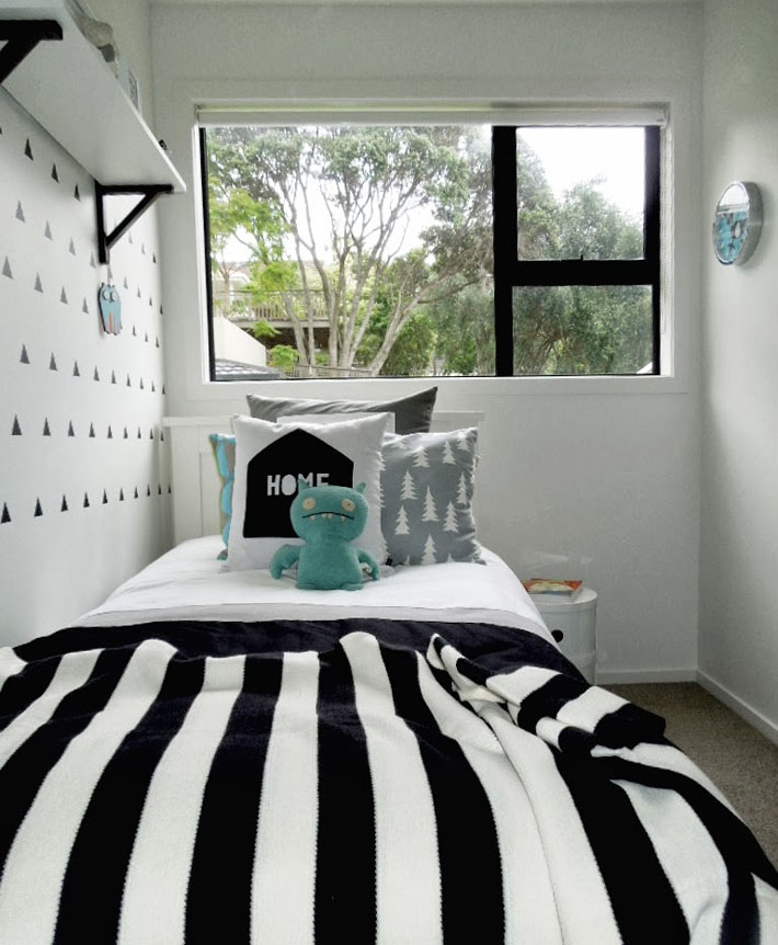 fotografias em preto e branco quarto