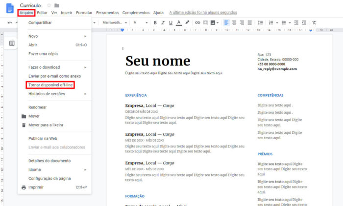 Guia completo de atalhos de teclado no Google Docs
